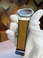 Hublot Leather Strap-Brown Dial