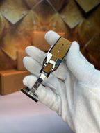 Hublot Leather Strap-Brown Dial