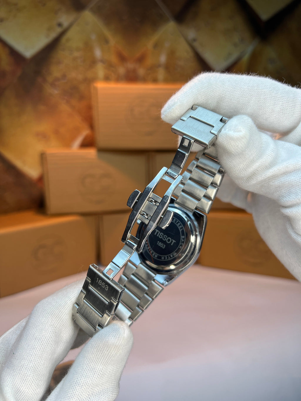 Tissot PRX Blue Dial Watch